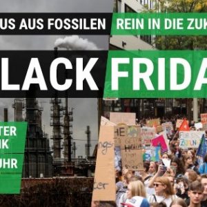 4. Weltweiter Klimastreik – #BlackFriday 29. November